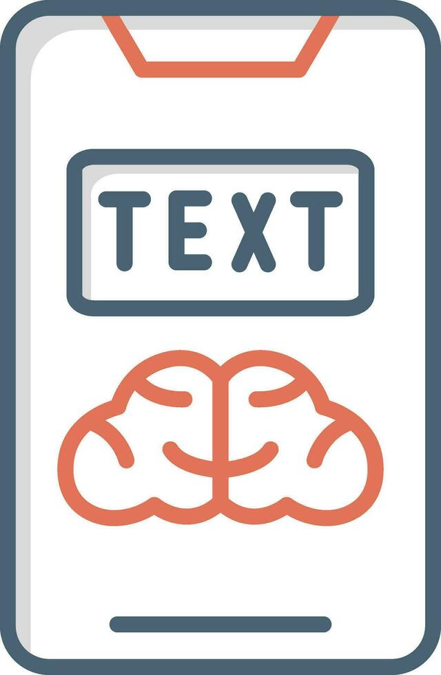 Text Vector Icon