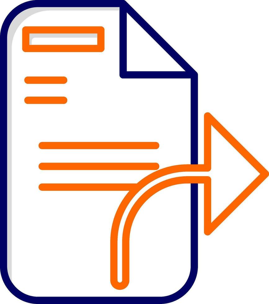 Send File Vector Icon