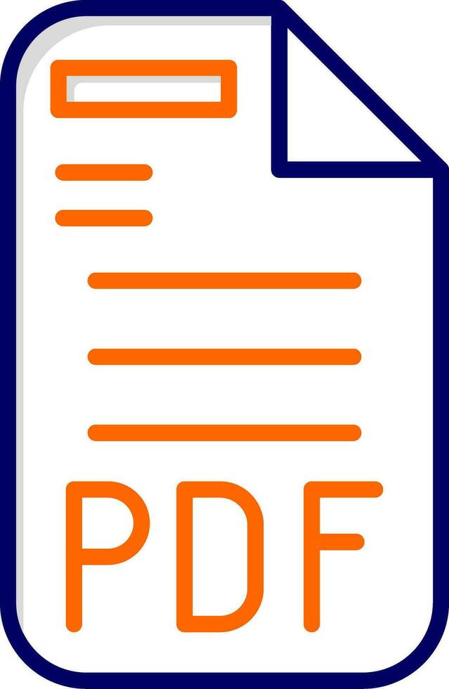Pdf Vector Icon
