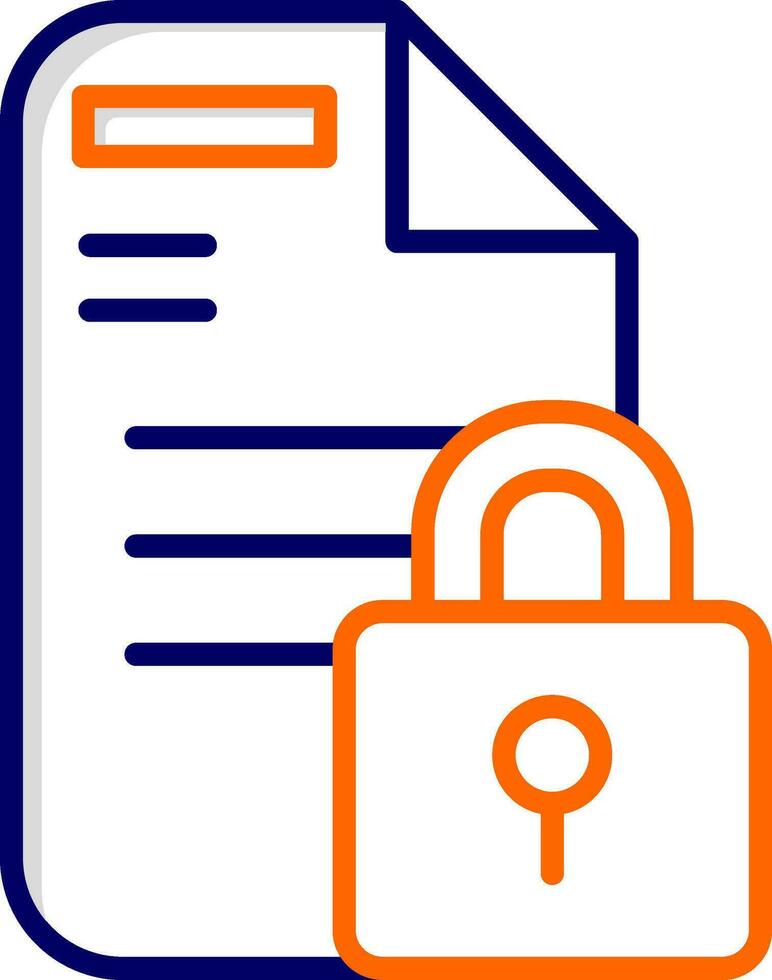 Secure Folder Vector Icon