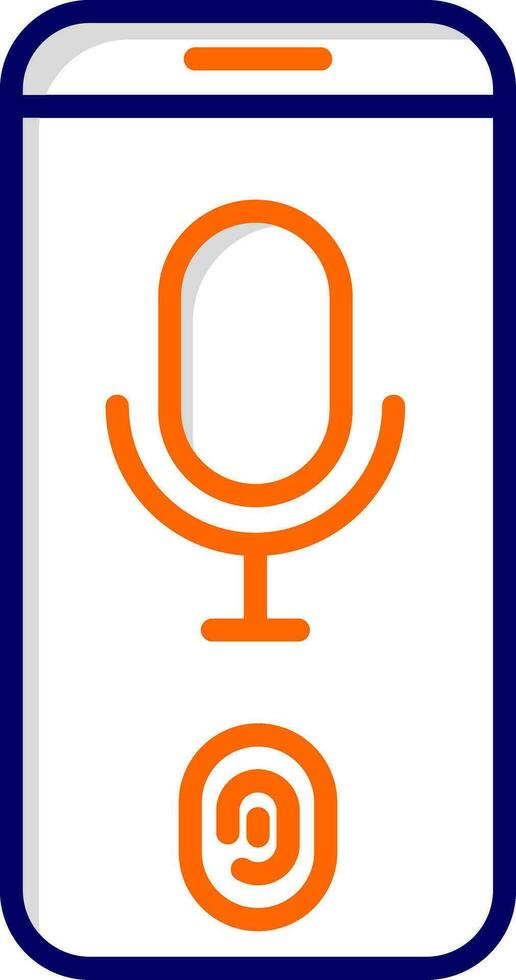 Voice Recognition Vector Icon