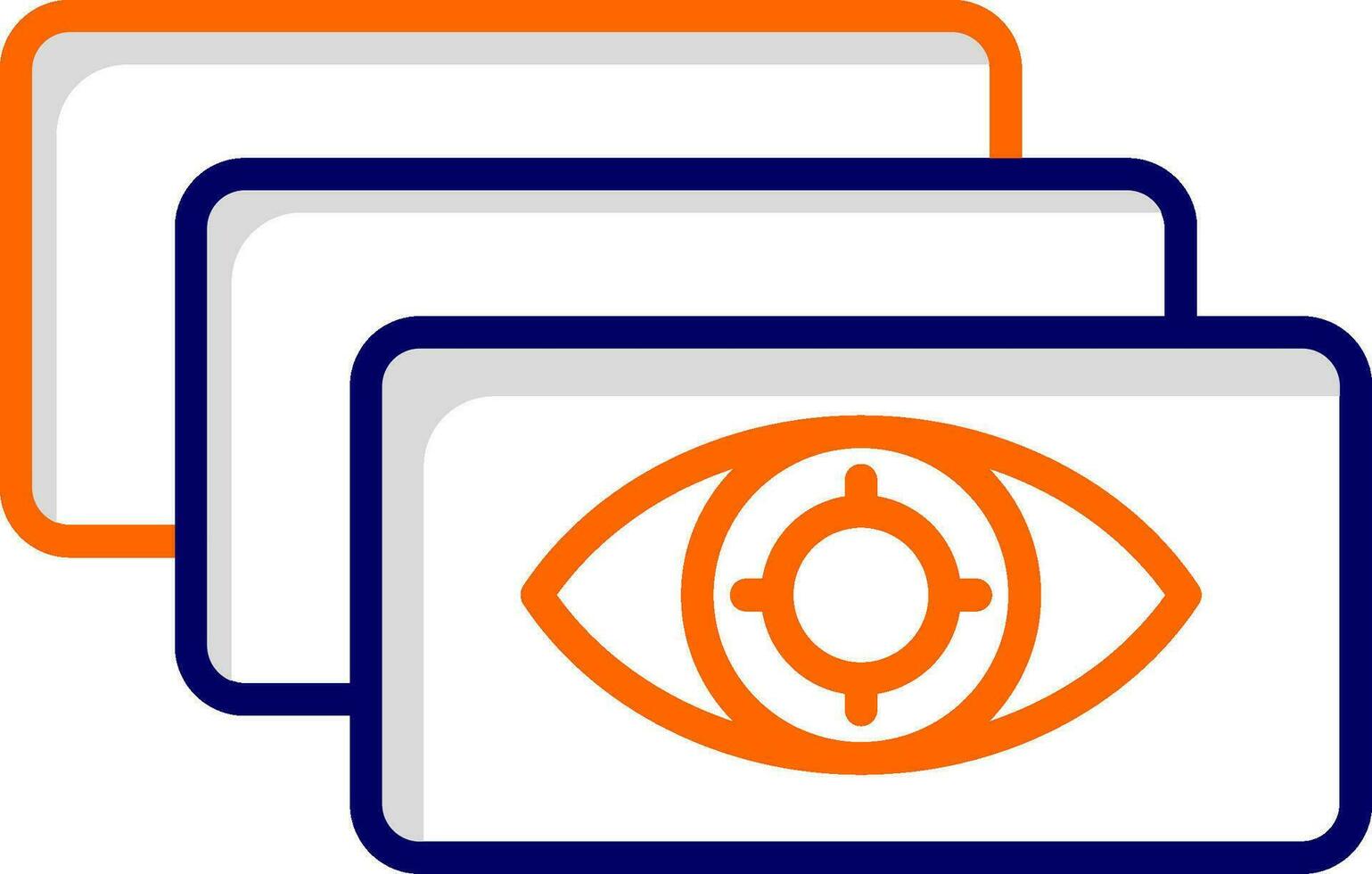 Depth Perception Vector Icon