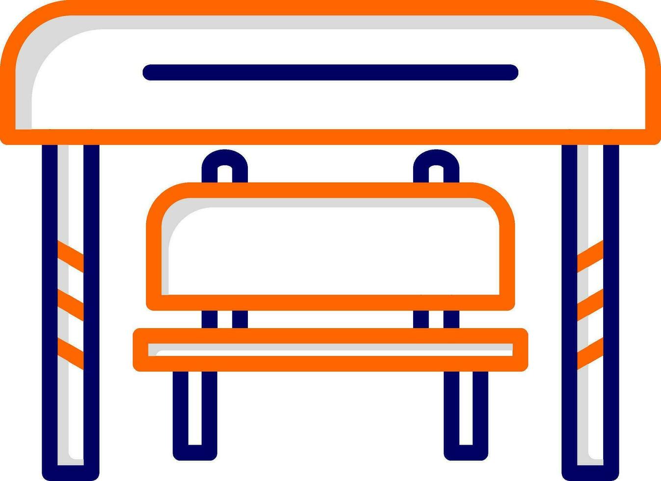 Bus Stop Vector Icon