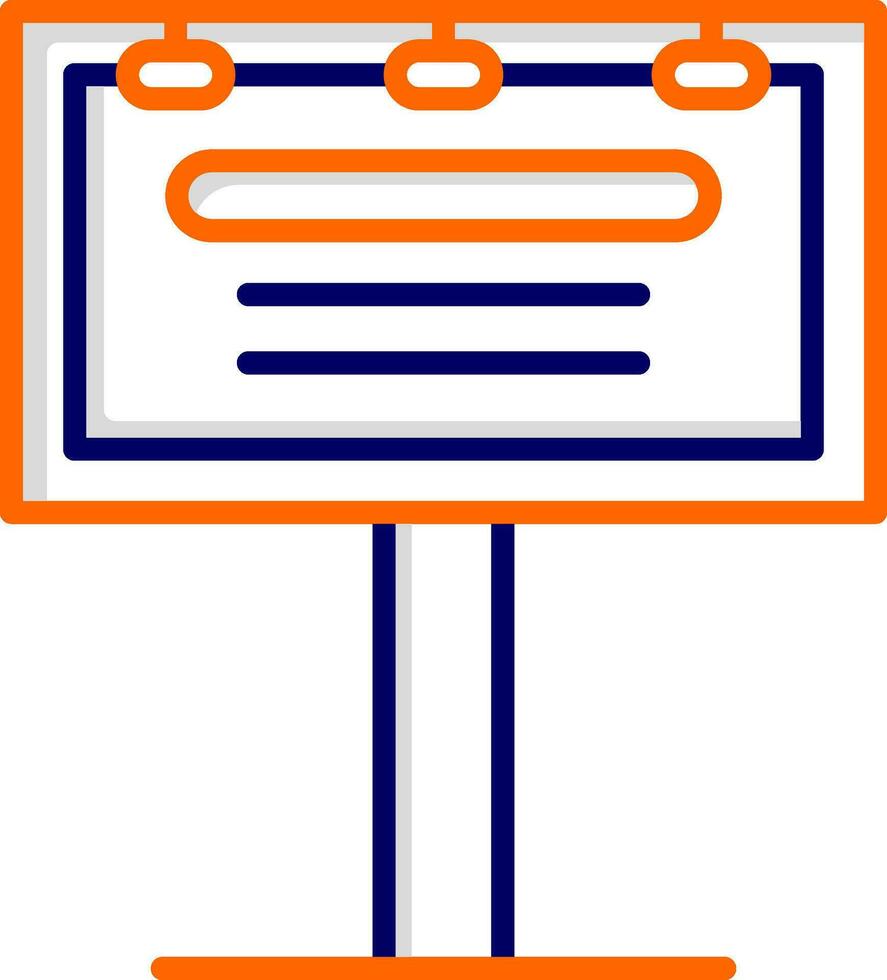Billboard Vector Icon