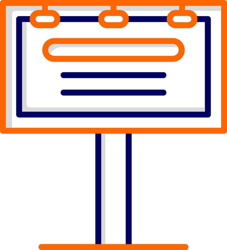 Billboard Vector Icon