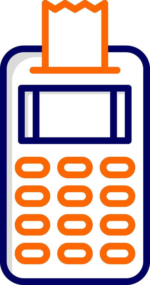 Pos Terminal Vector Icon