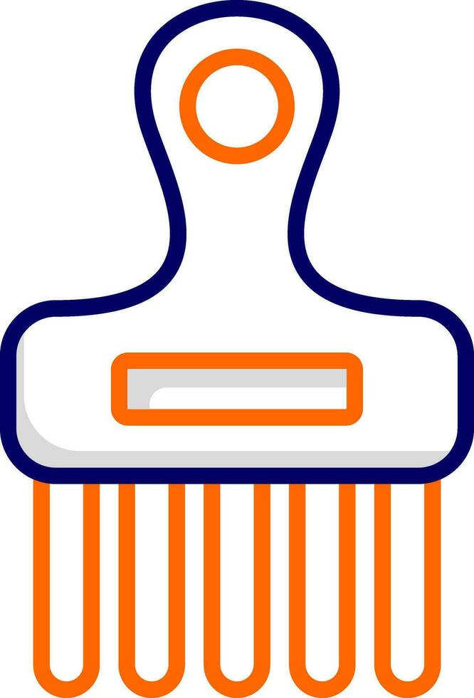 Afro Comb Vector Icon