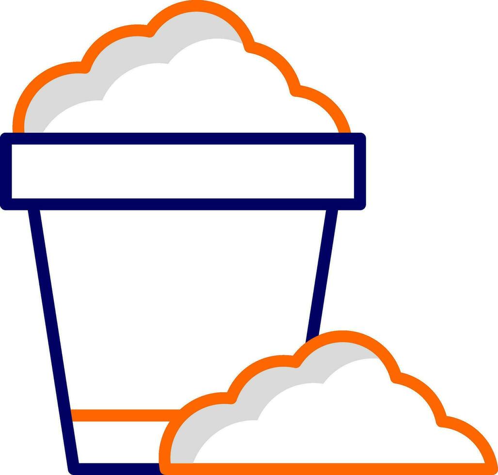 Sand Bucket Vector Icon