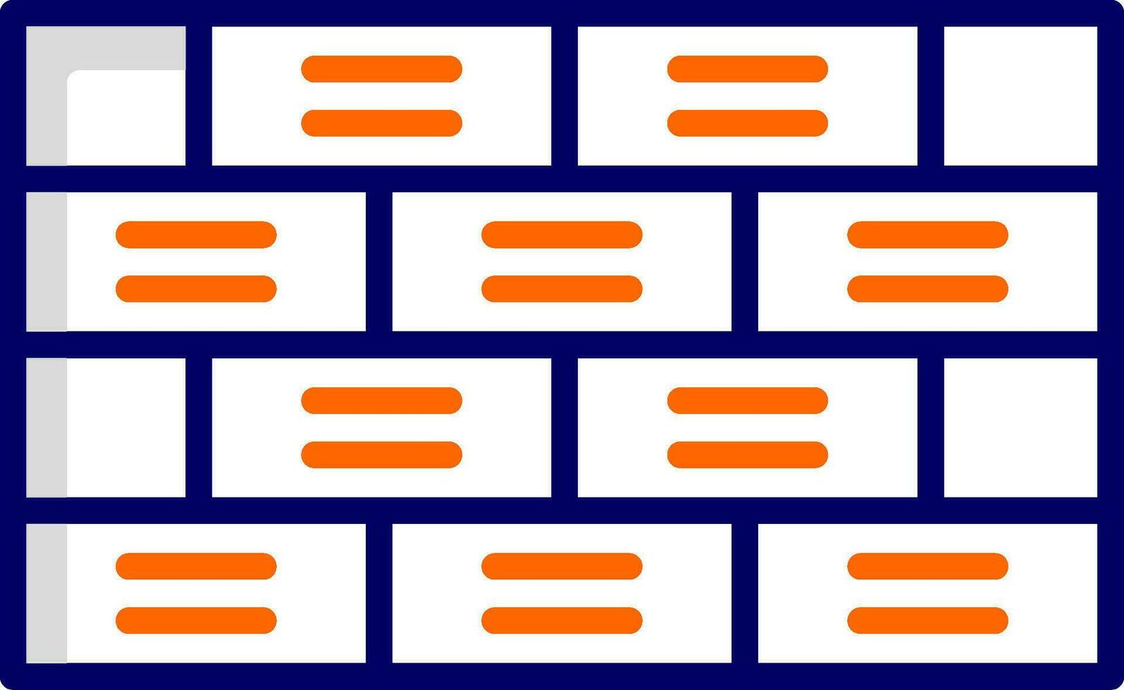 Brick Vector Icon