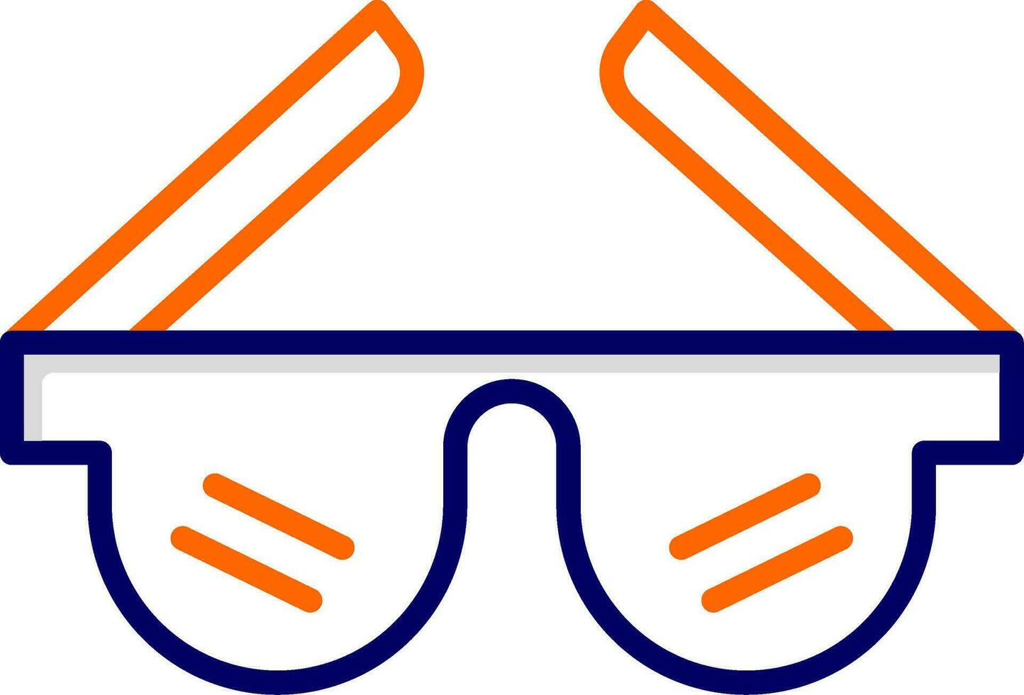 icono de vector de gafas