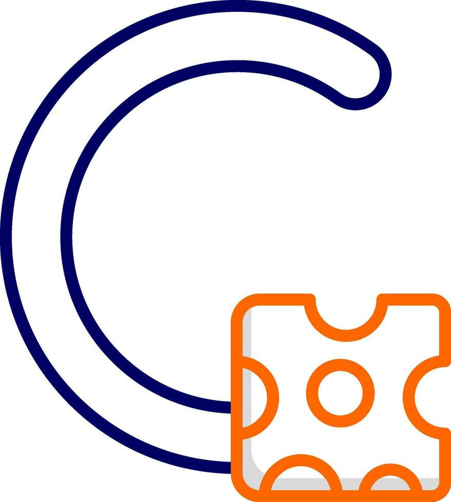 Capital C Vector Icon