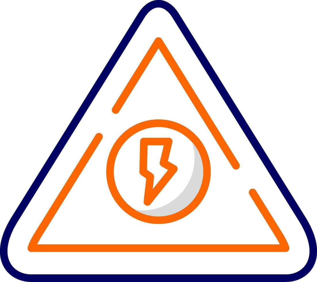 High Voltage Vector Icon