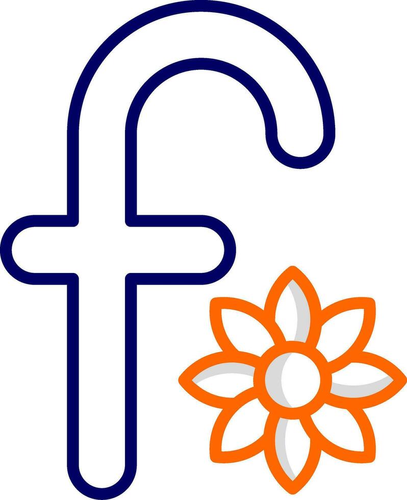 Small F Vector Icon