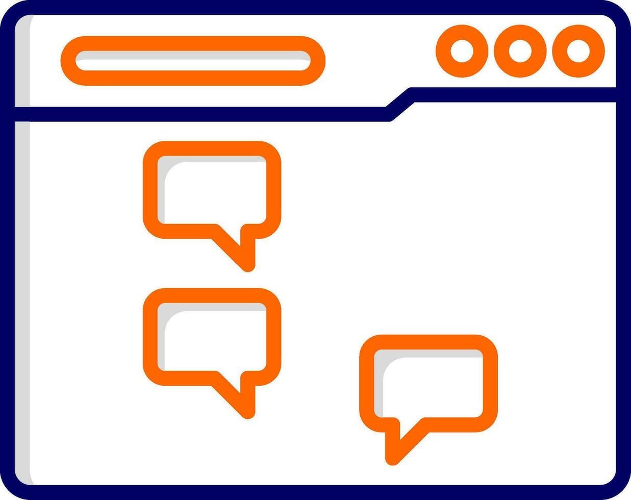 Group Chat Vector Icon