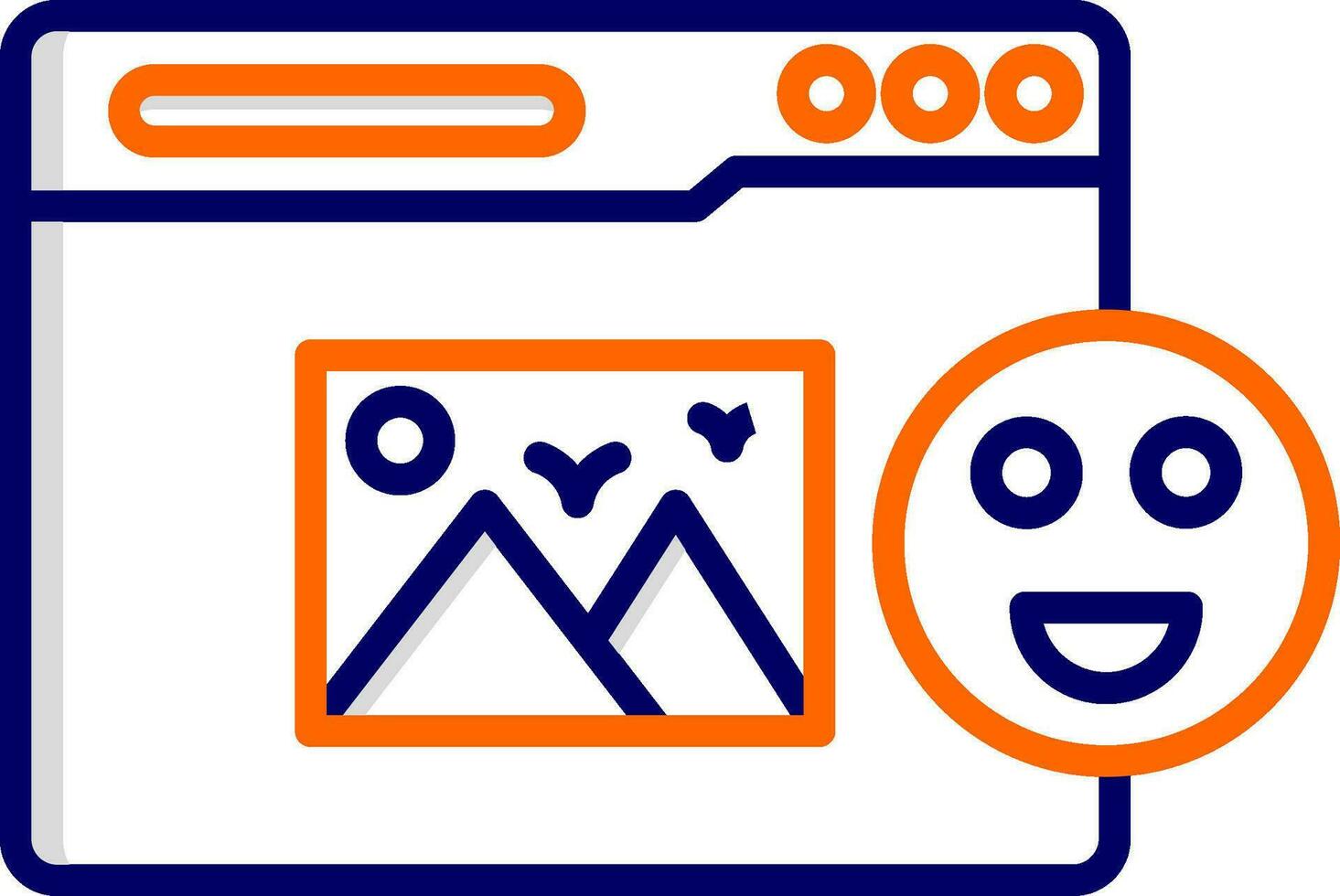 Reaction Vector Icon