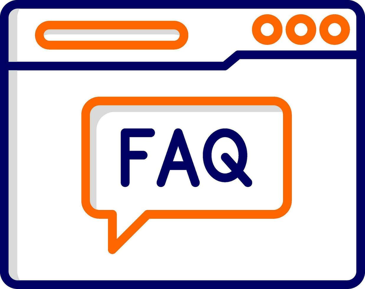 FAQ Vector Icon