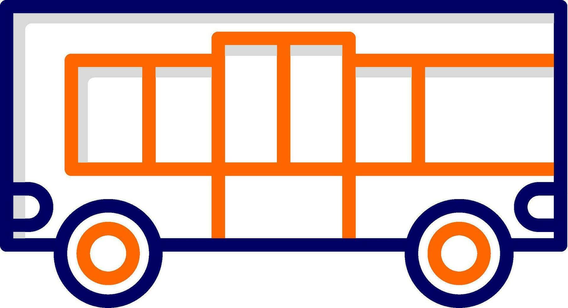 icono de vector de bus