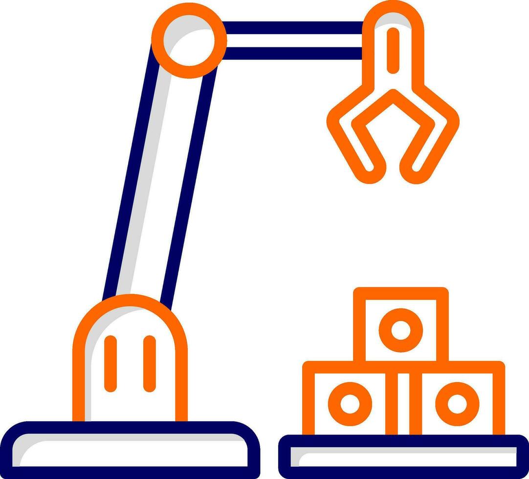 Robotic Arm Vector Icon