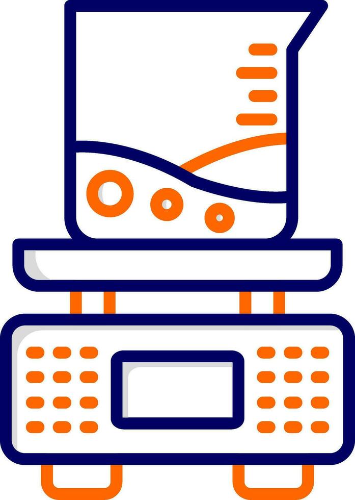 Chemical Weight Vector Icon