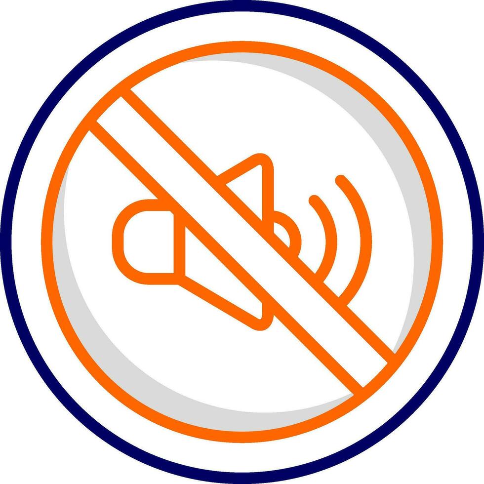 No Sound Vector Icon
