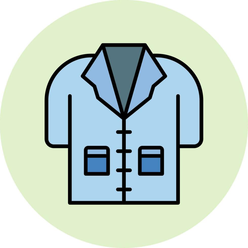 Lab Coat Vector Icon