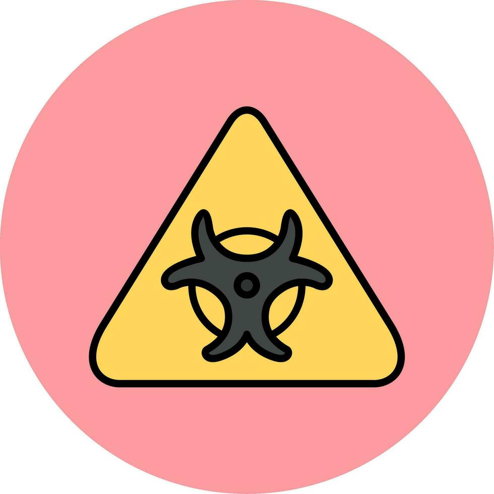 Biological Hazard Vector Icon