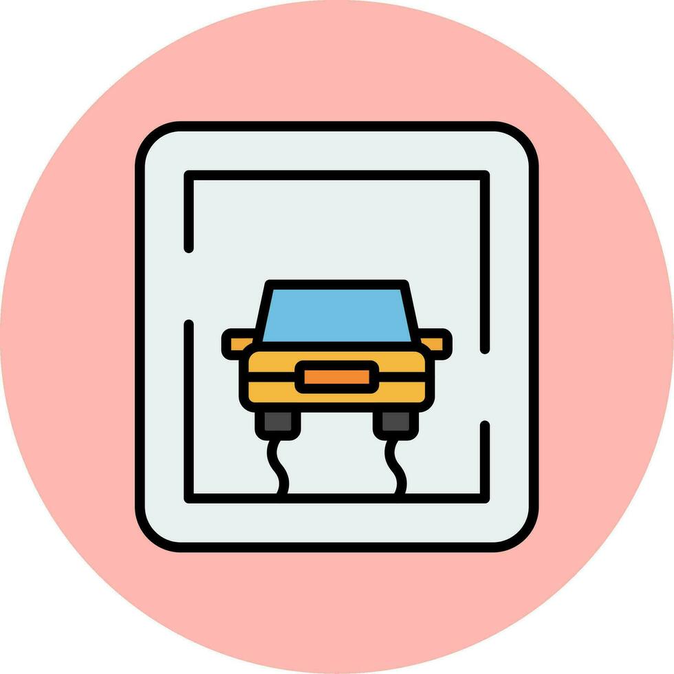 Slippery Sign Vector Icon
