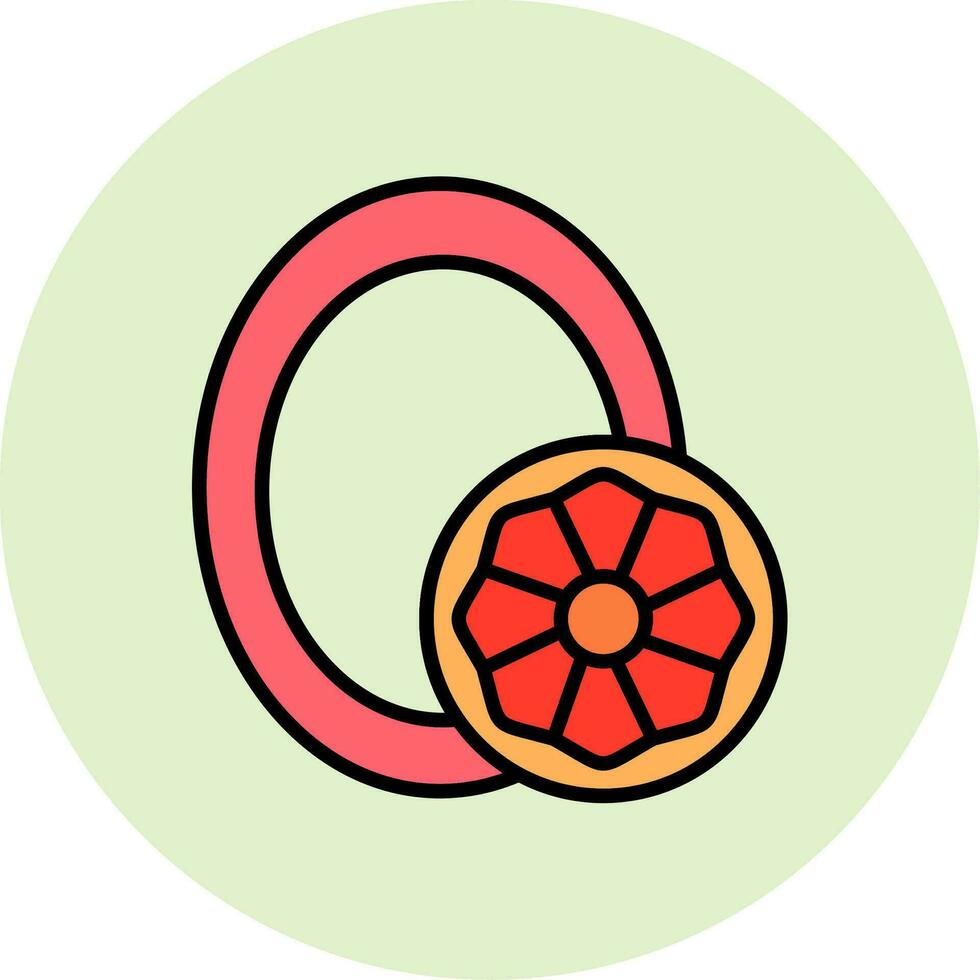 Capital O Vector Icon