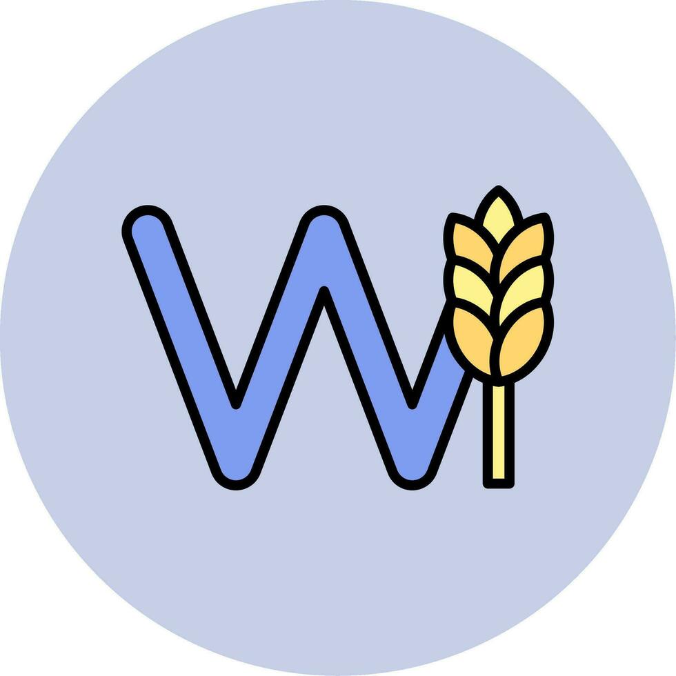 Small W Vector Icon