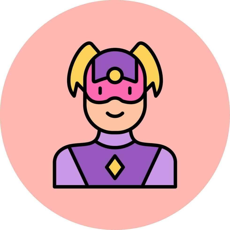 Superhero Vector Icon