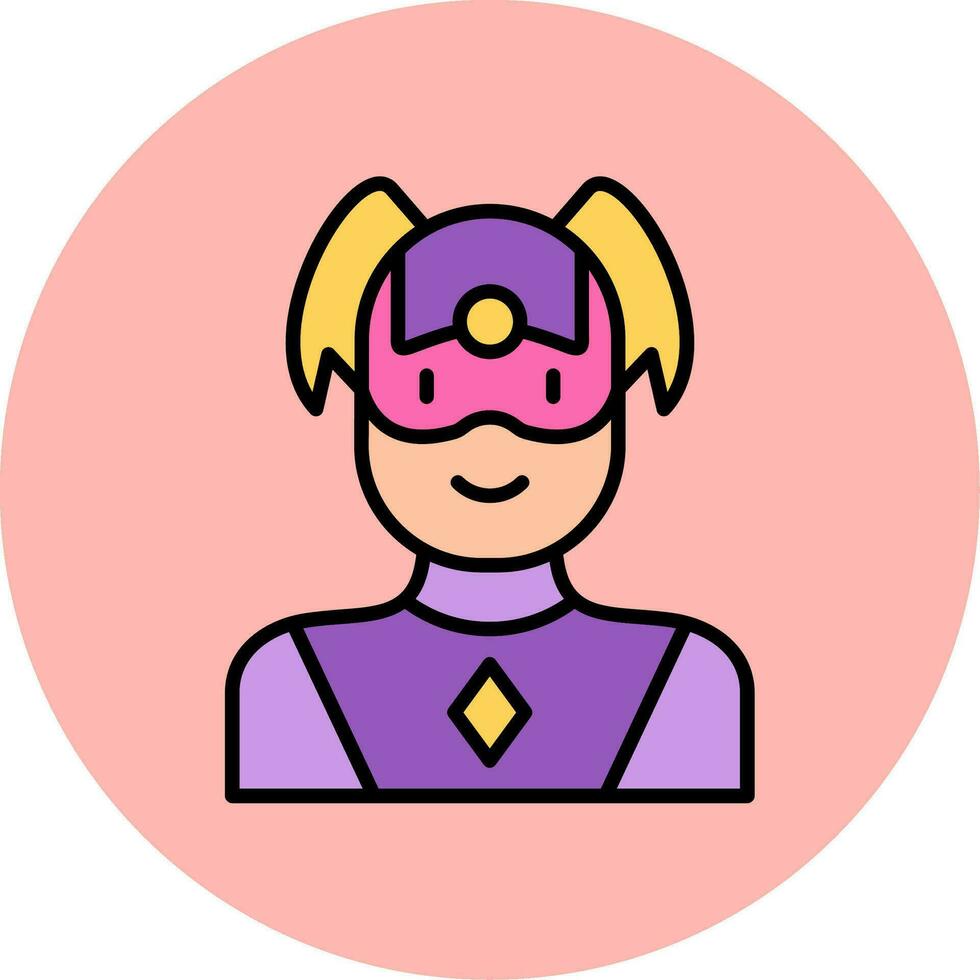 Superhero Vector Icon