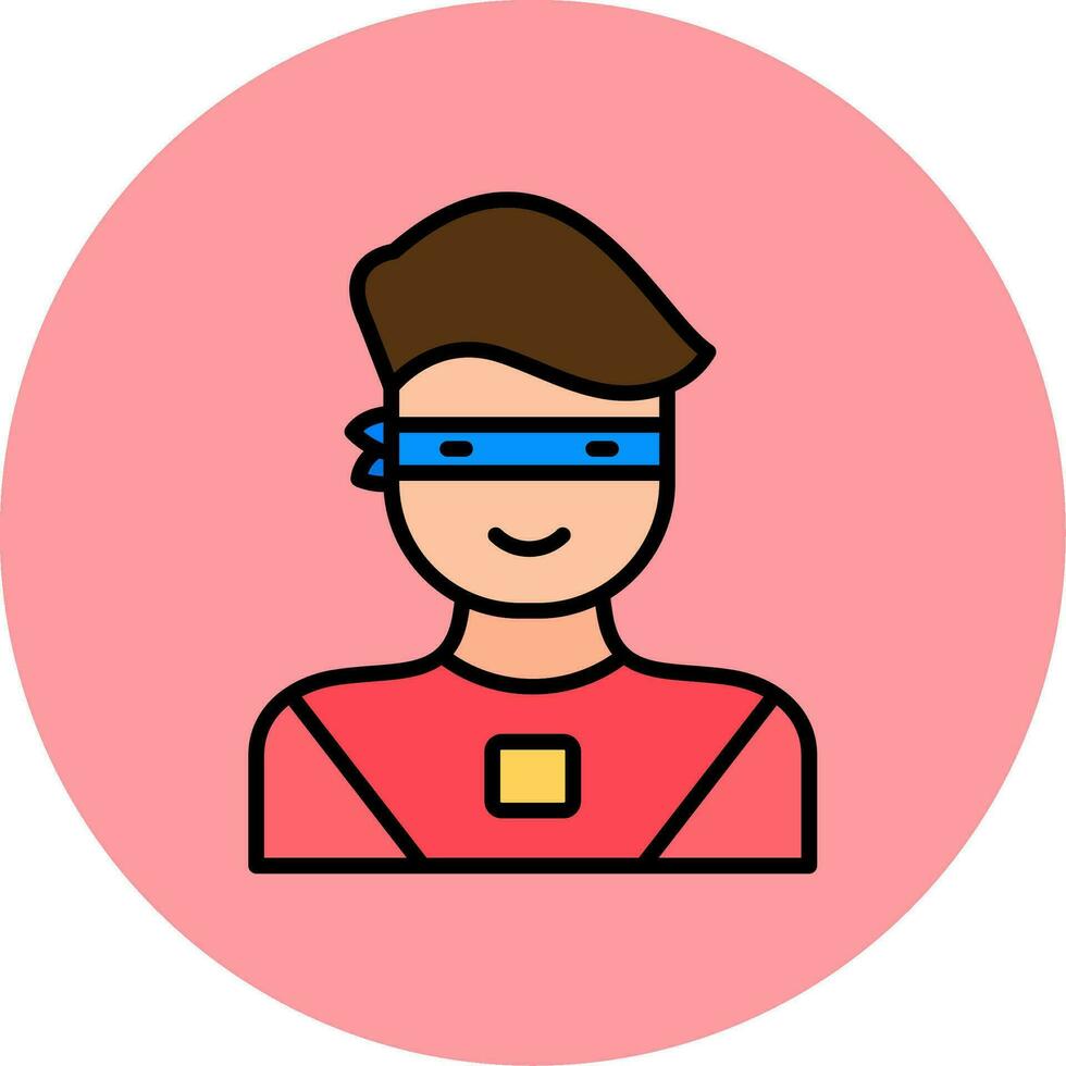 Superhero Vector Icon
