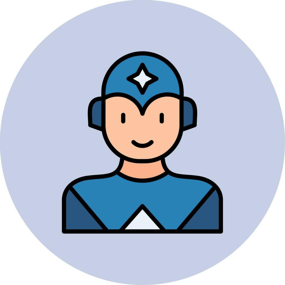 Superhero Vector Icon