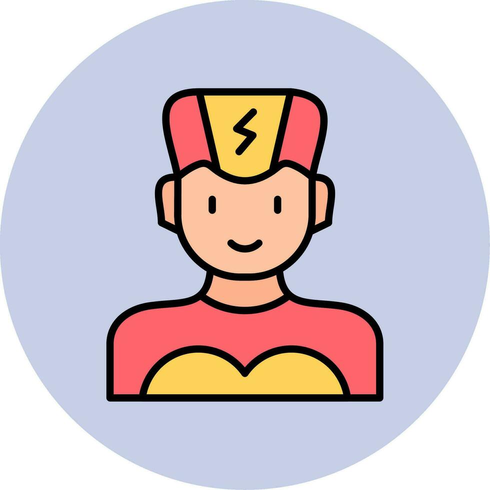 Superhero Vector Icon