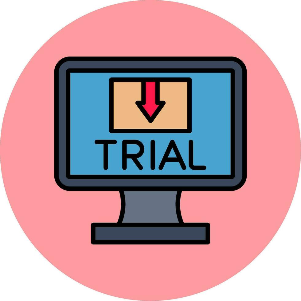 free trial Vector Icon