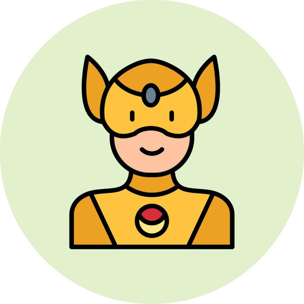 Superhero Vector Icon