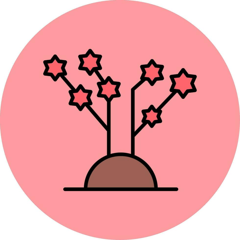 magnolia vector icono