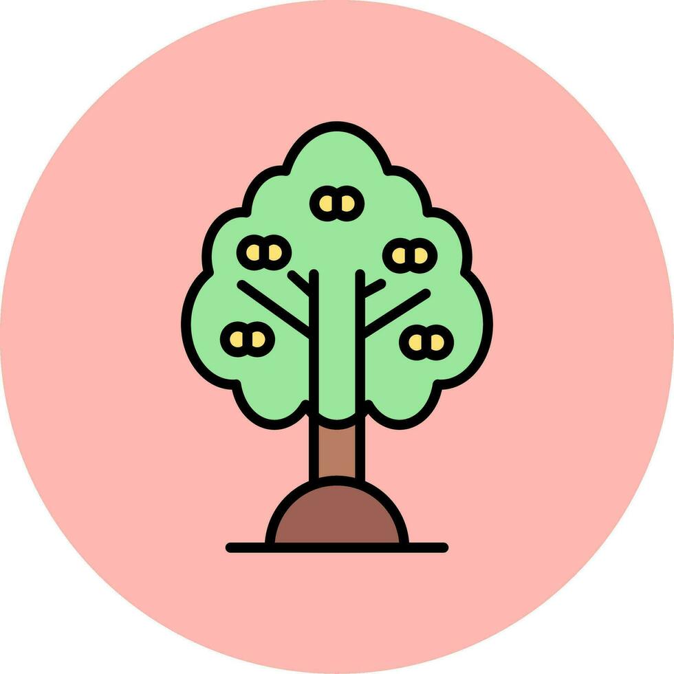 Apricot Vector Icon
