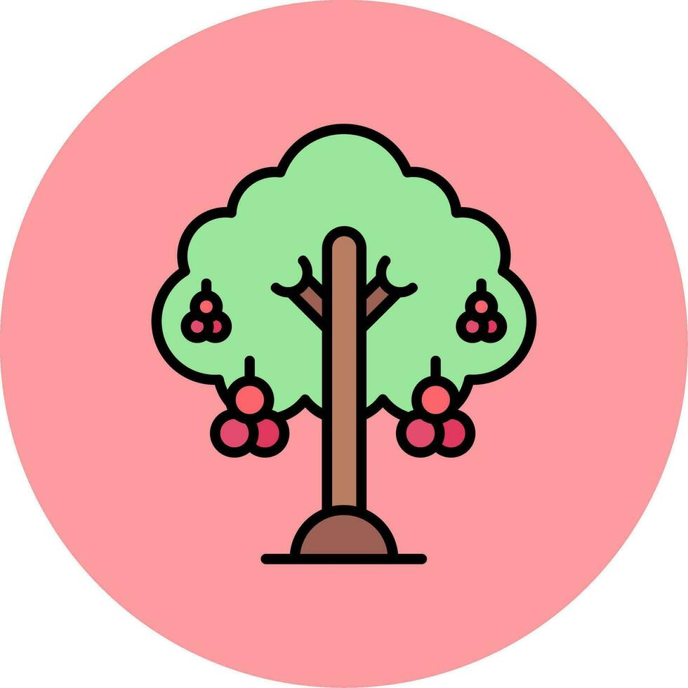 Rowan Vector Icon