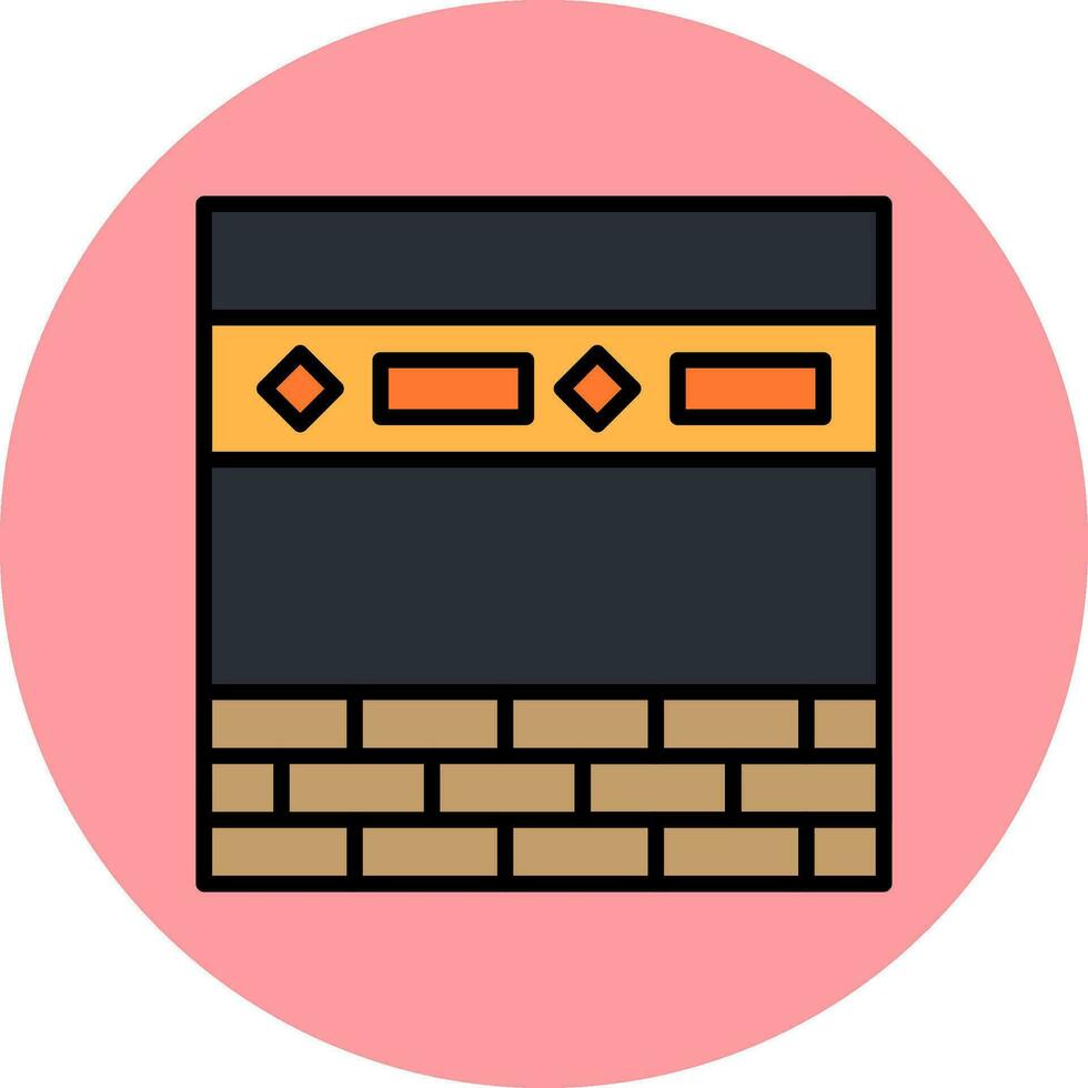 Kaaba Vector Icon