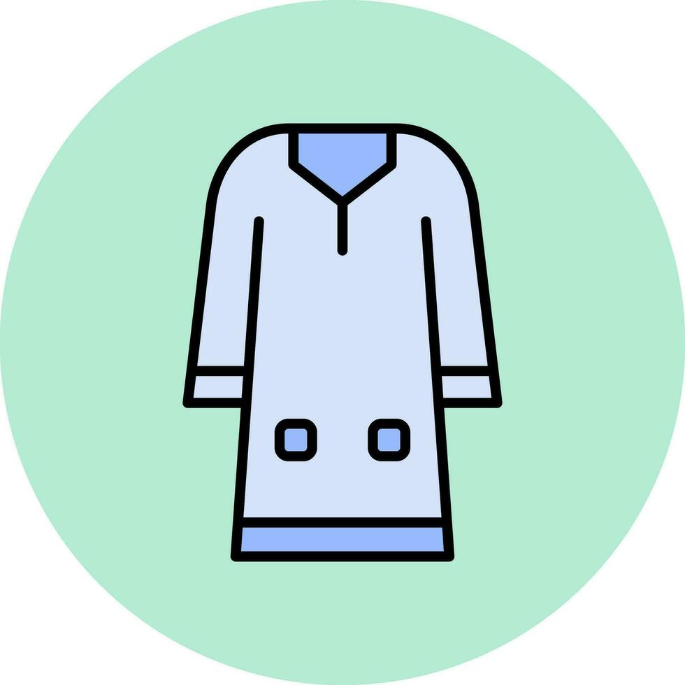 Djellaba Vector Icon