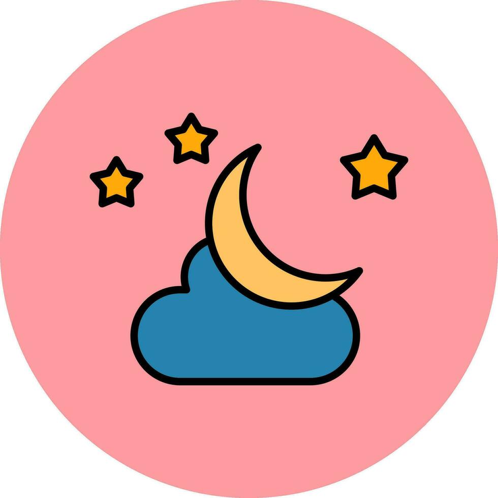 Moon Vector Icon