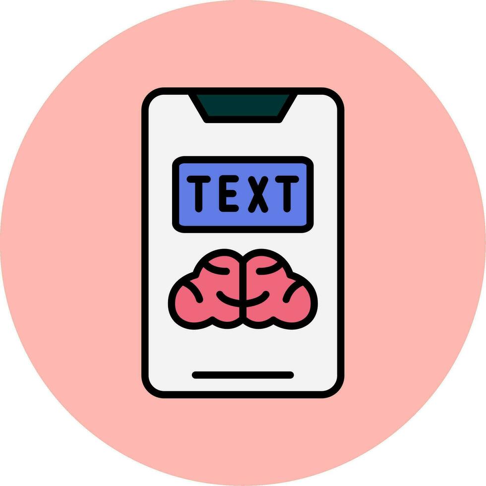 Text Vector Icon