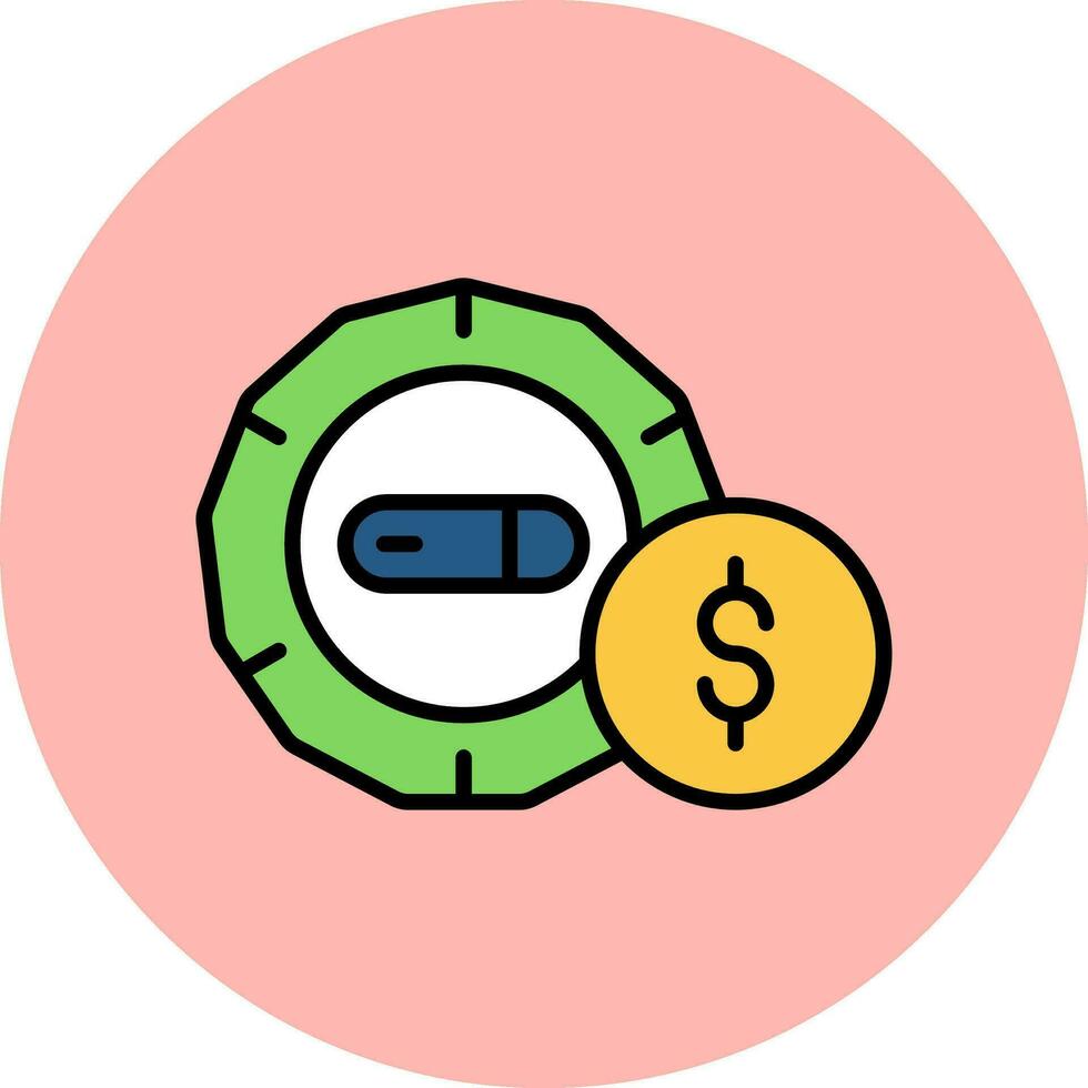Paid Vector Icon