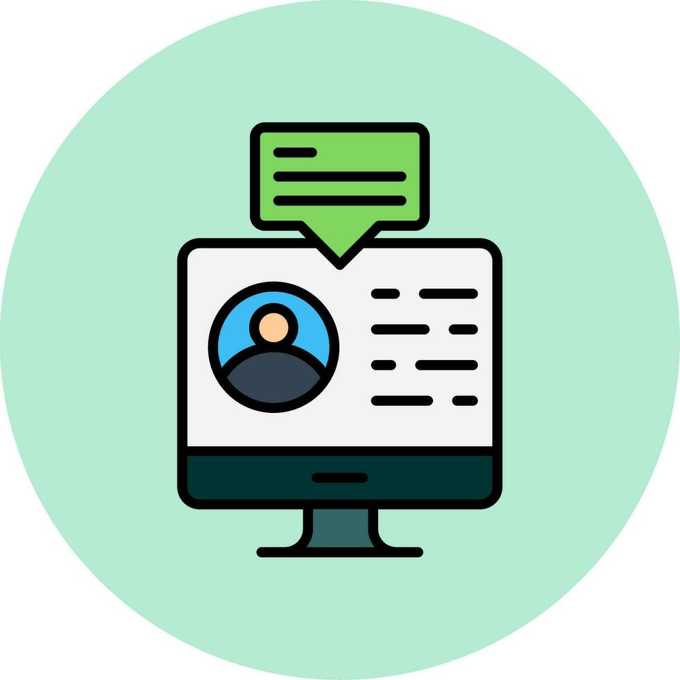 Digital Assistant Vector Icon