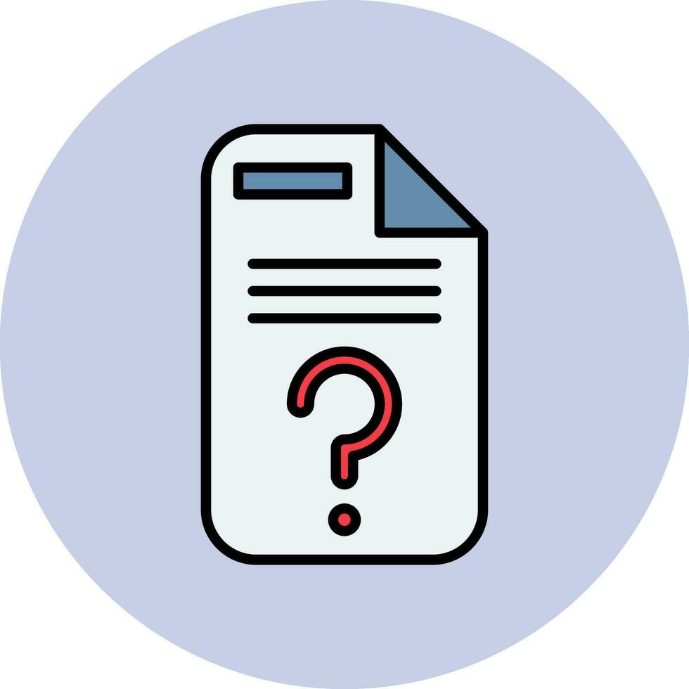Unknown Vector Icon