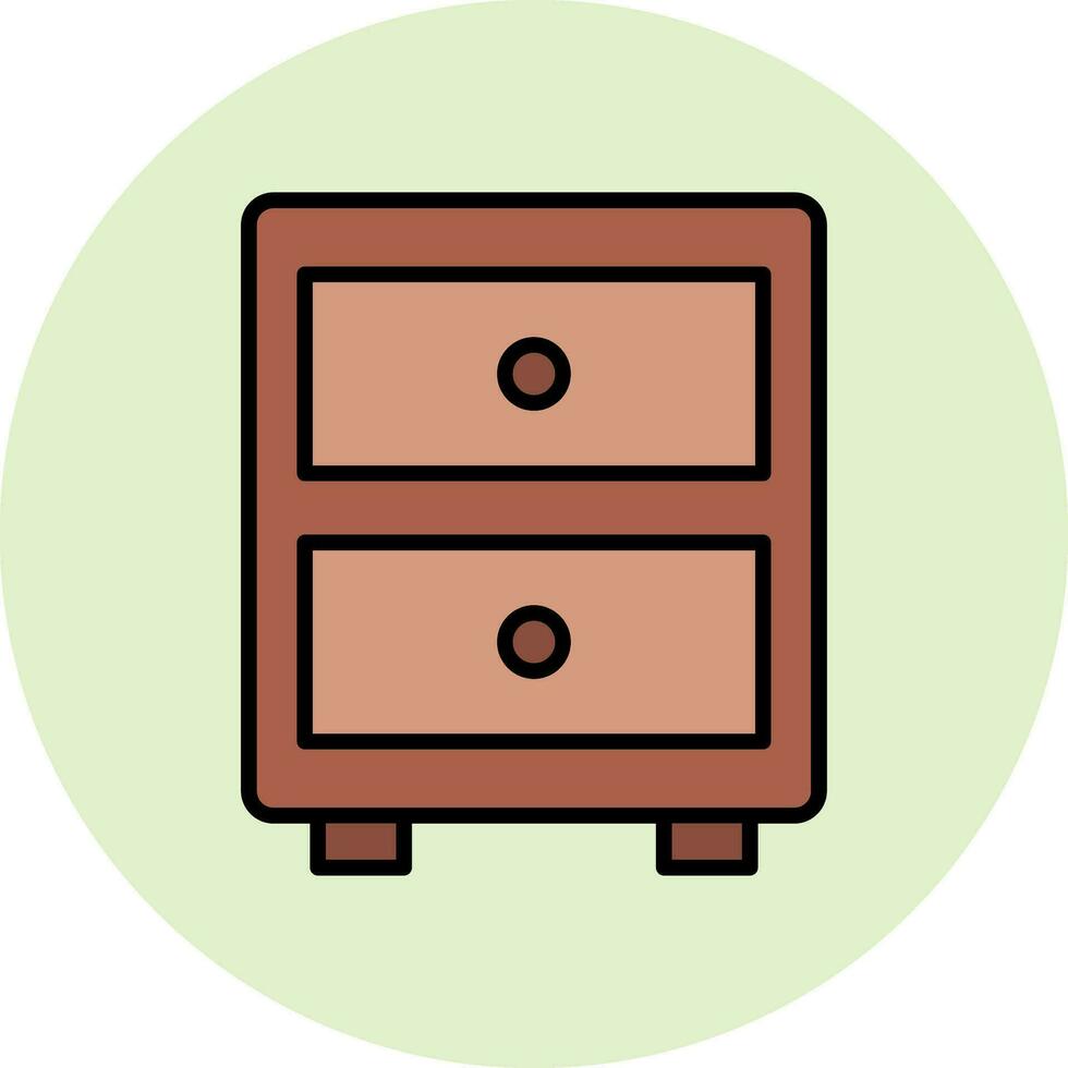 Filing Cabinet Vector Icon