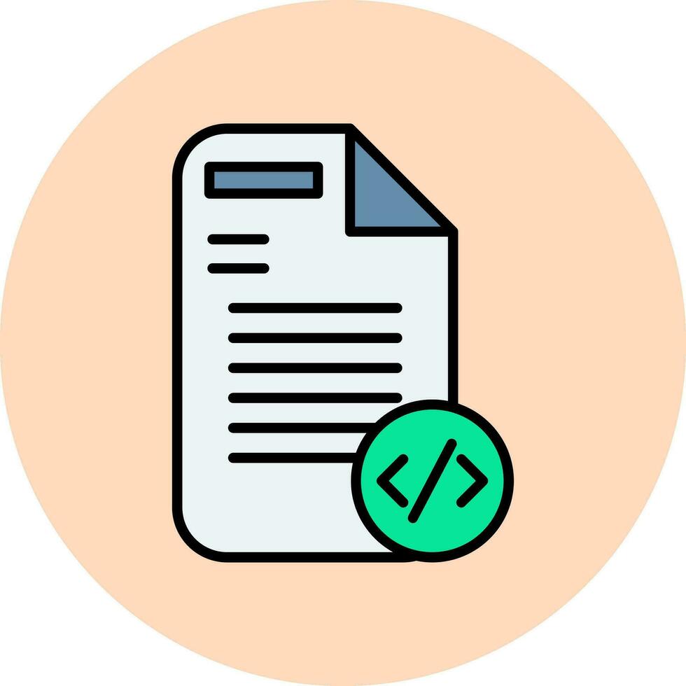 Document Vector Icon
