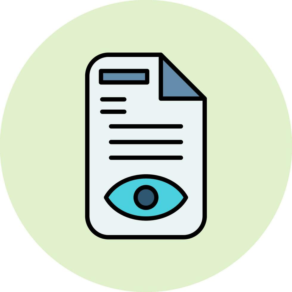 Document Vector Icon