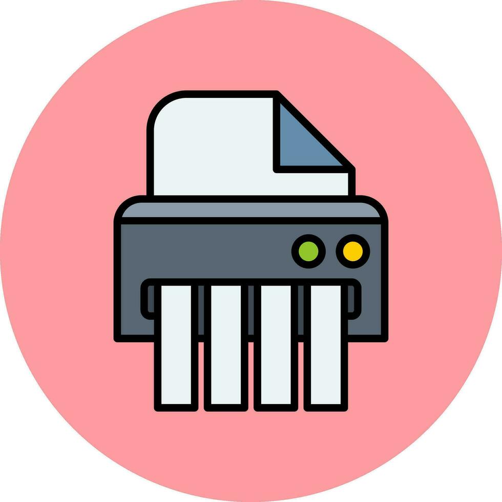 icono de vector de impresora